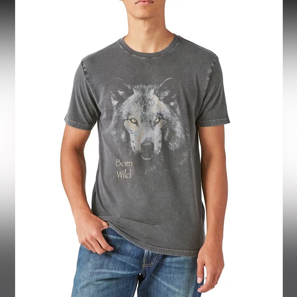 SUPER SOFT - Lucky Brand Tee - Born Wild